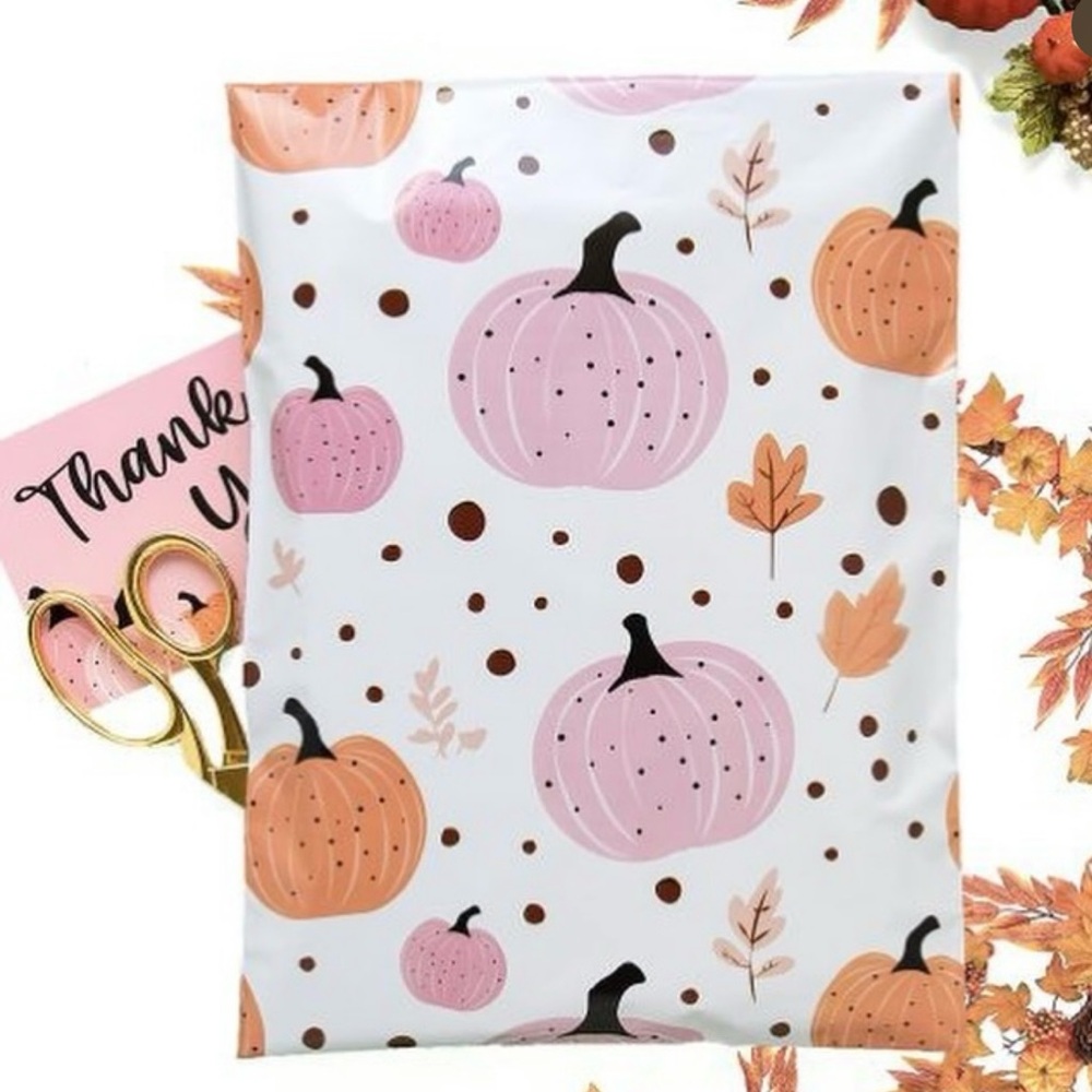 Pumpkins Poly Mailers 10x13 Pack of 25 - Picture 6 of 10
